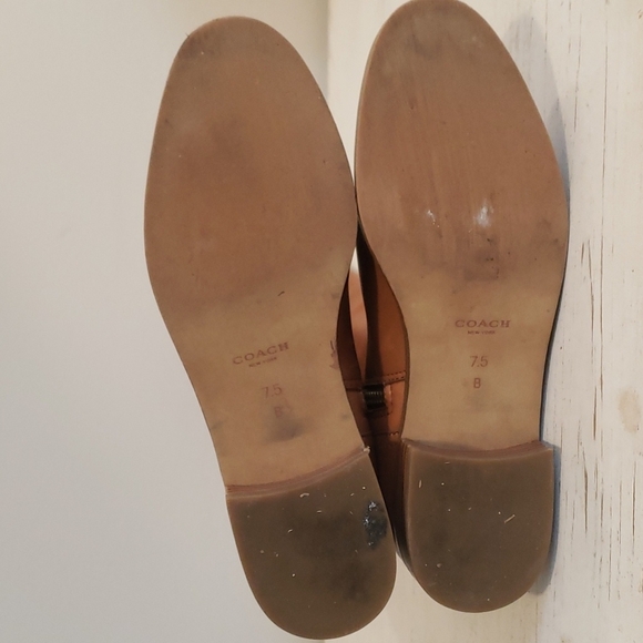 Coach Mirriam Womens Leather Winter Boots Size 7.5 - Picture 10 of 10